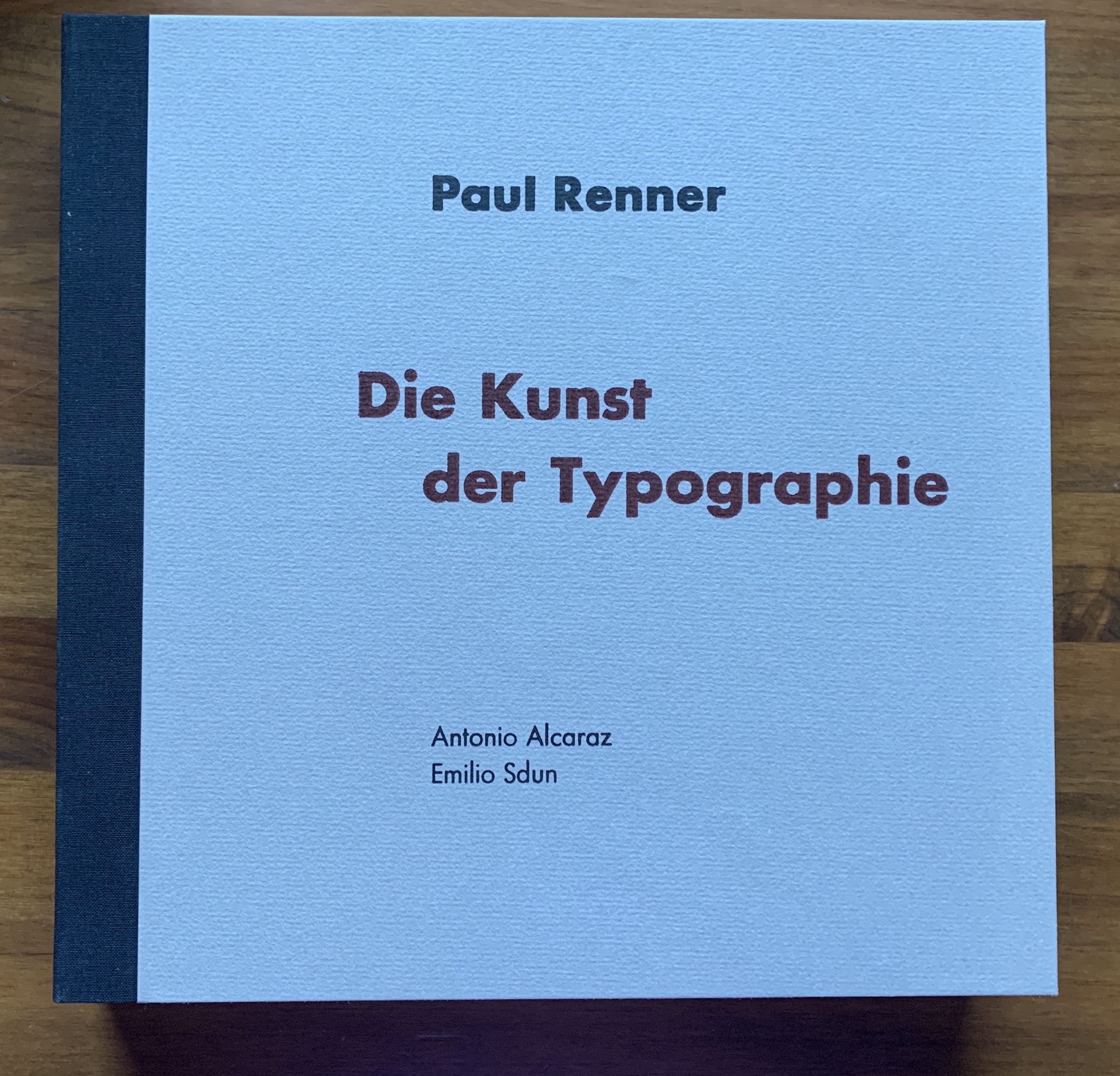 Antonio Alcaraz y Emilio Sdun, Die Kunst der Typographie, 2010