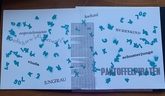 Die Kunst der Typographie, detalle, 2010