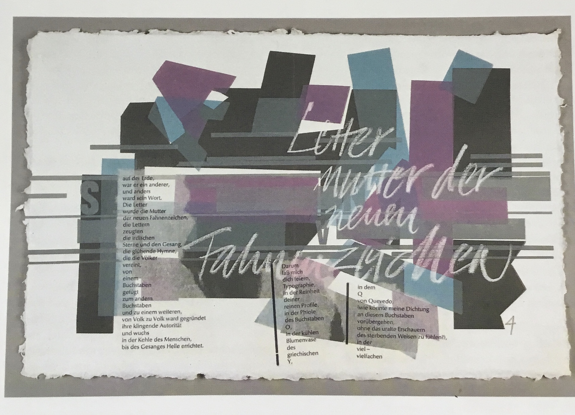 Ode an die Typographie 1990